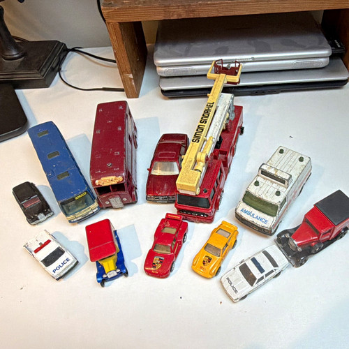 Vintage diecast toy cars - diecast, &