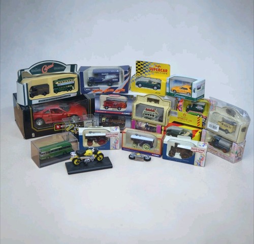 Boxed diecast cars job - boxed,