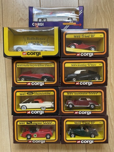 Vintage corgi model cars - vintage,