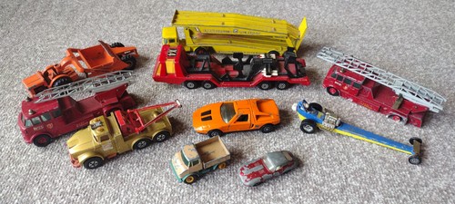 Vintage diecast cars - diecast, lot