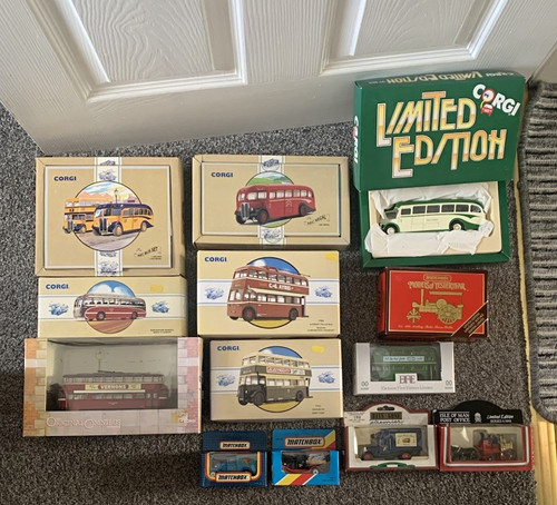 Corgi joblot bus limited - bus,