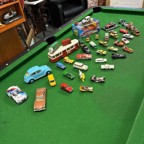 Large matchbox corgi cars - corgi,