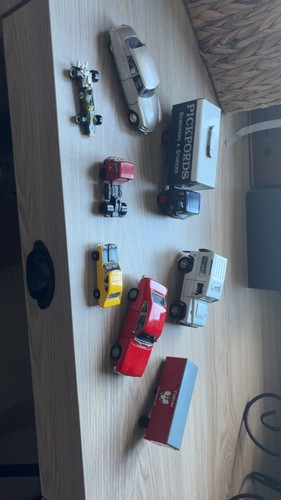Vintage diecast car job lot - diecast,