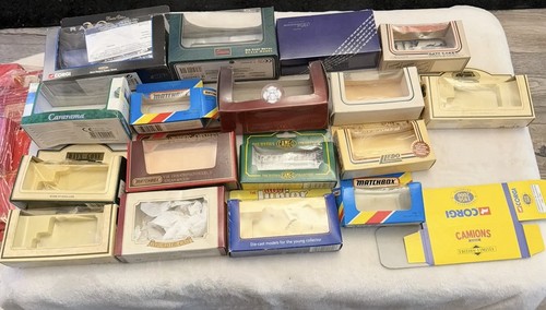 Job lot empty diecast - lot, model