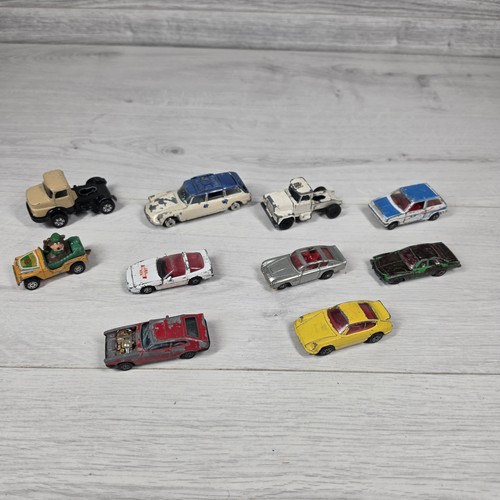 Corgi job lot vintage cars - corgi,