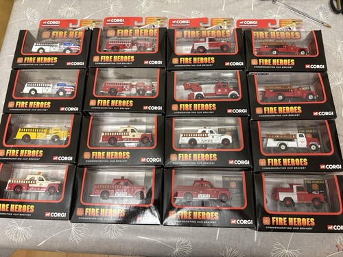 Corgi fire heroes - fire, collection
