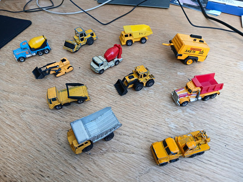 Vintage diecast construction - vintage,