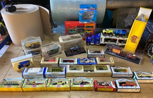 Mostly boxed diecast - mostly,