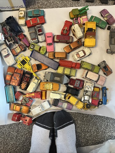 Huge vintage diecast toy car - huge,