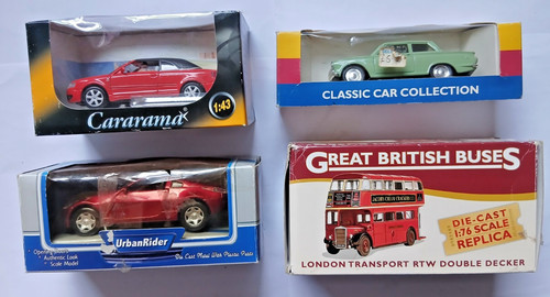 Diecast vehicles joblot - vehicles, x4
