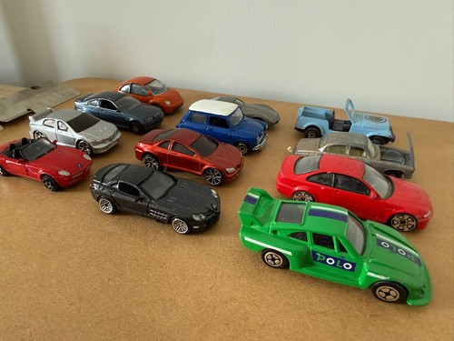 Mixed diecast toy vehicle job - toy,