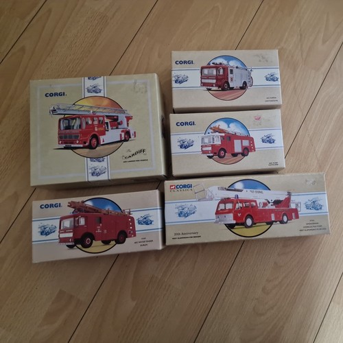 Corgi fire engine joblot boxed - joblot,