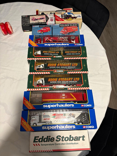 Corgi diecast truck lot - corgi,