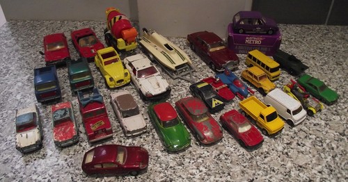 Vintage corgi job lot - lot, jeep