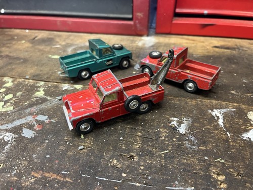 Corgi landrover job lot - corgi,
